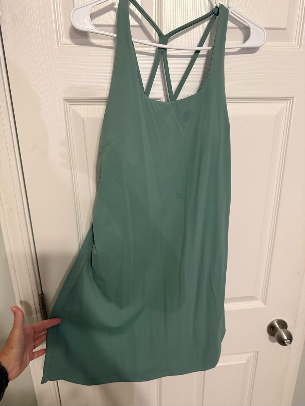 Women’s Sleeveless Strappy Back Maternity Dress with matching shorts